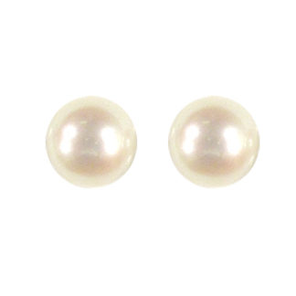 orecchini perle australiane e oro bianco