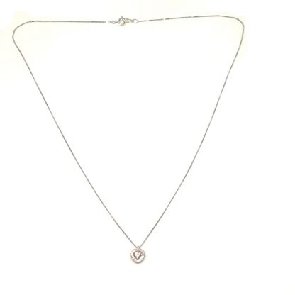 ciocup.1 (8)collana donna in oro bianco e diamanti cuore pg gioielli